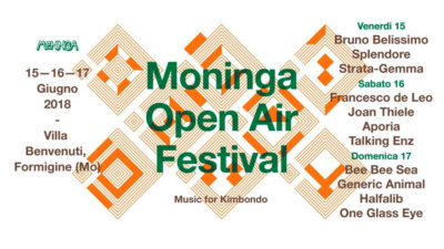Moninga Open Air, fare del bene stando bene. What Else? Moninga Open Air, fare del bene stando bene. What Else?