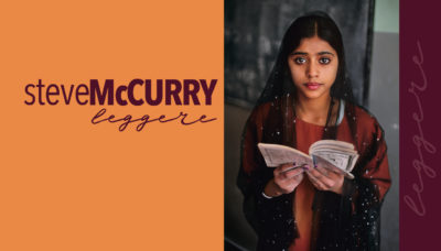 “Lèggere”, secondo Steve McCurry “Lèggere”, secondo Steve McCurry