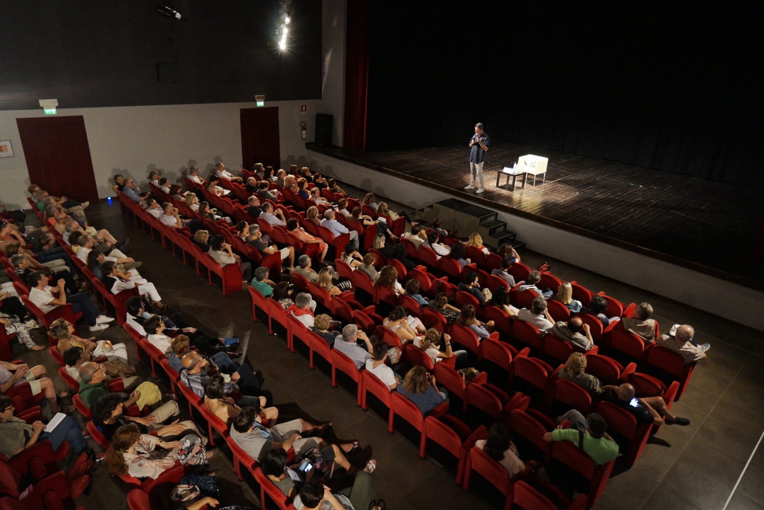 Lezione di Andrea Purgatori - foto di Andrea Nocetti