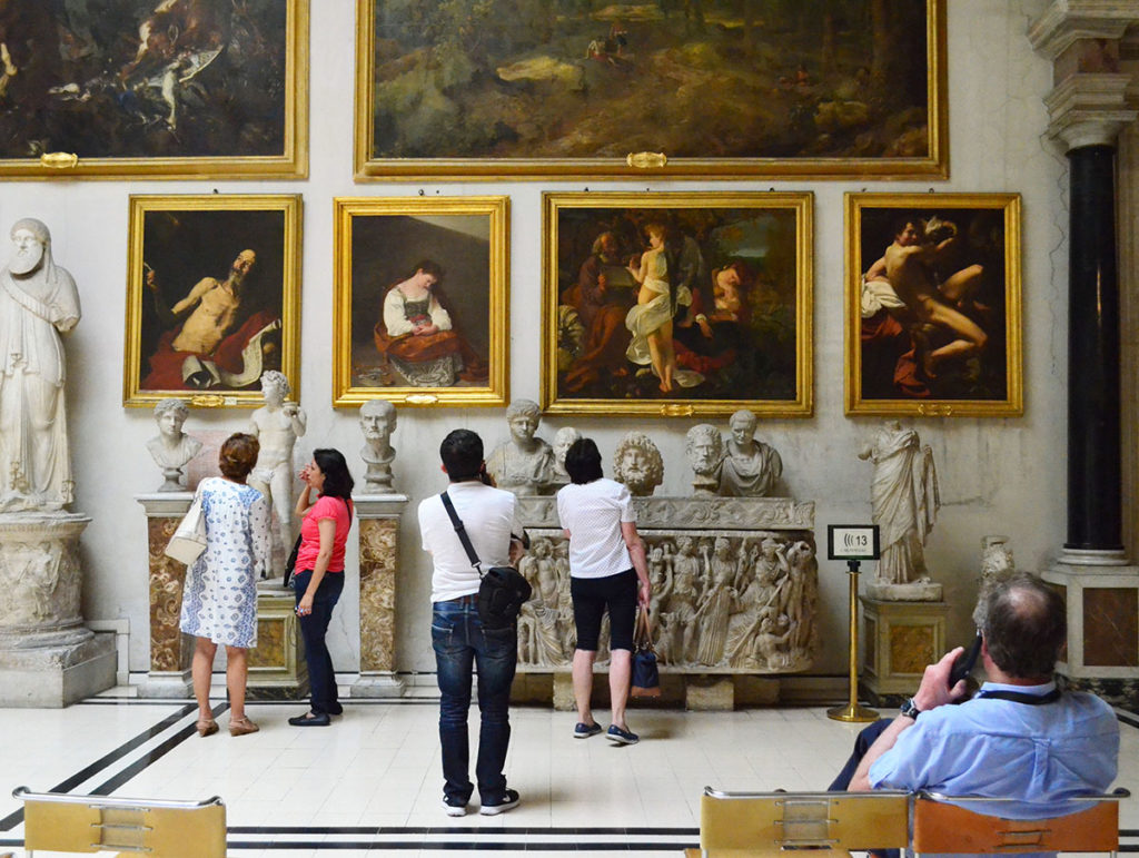 Visitatori Turisti Palazzo Doria Pamphilj, Roma