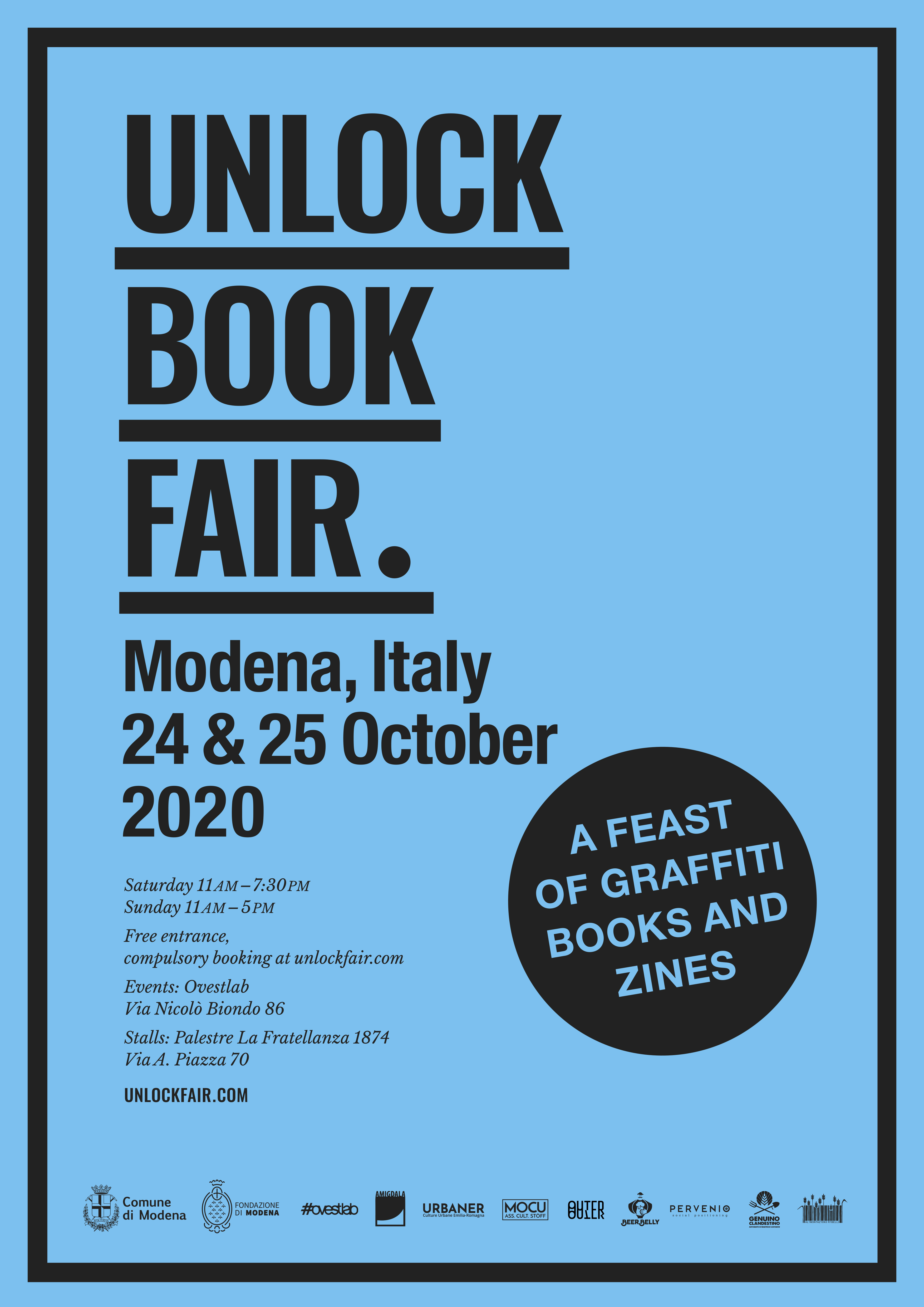 Unlock Book Fair mocu modena cultura