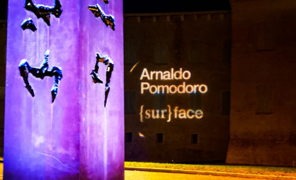 arnaldo pomodoro surface obelisco celopatra soliera